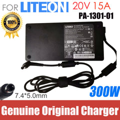 PA-1301-01 Original LITEON 20V 15A 300W 7.4×5.0mm AC Adapter Laptop Supply Charger