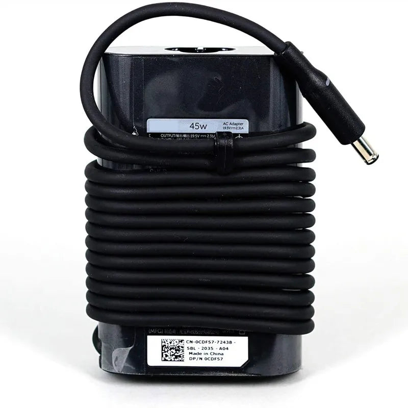 19.5V 2.31A 45W 4.5X3.0mm Original Laptop Power Adapter Charger For Dell LA45NM121 FA45NE1-00 4H6NV X9RG3 3RG0T CDF57 LA45NM131