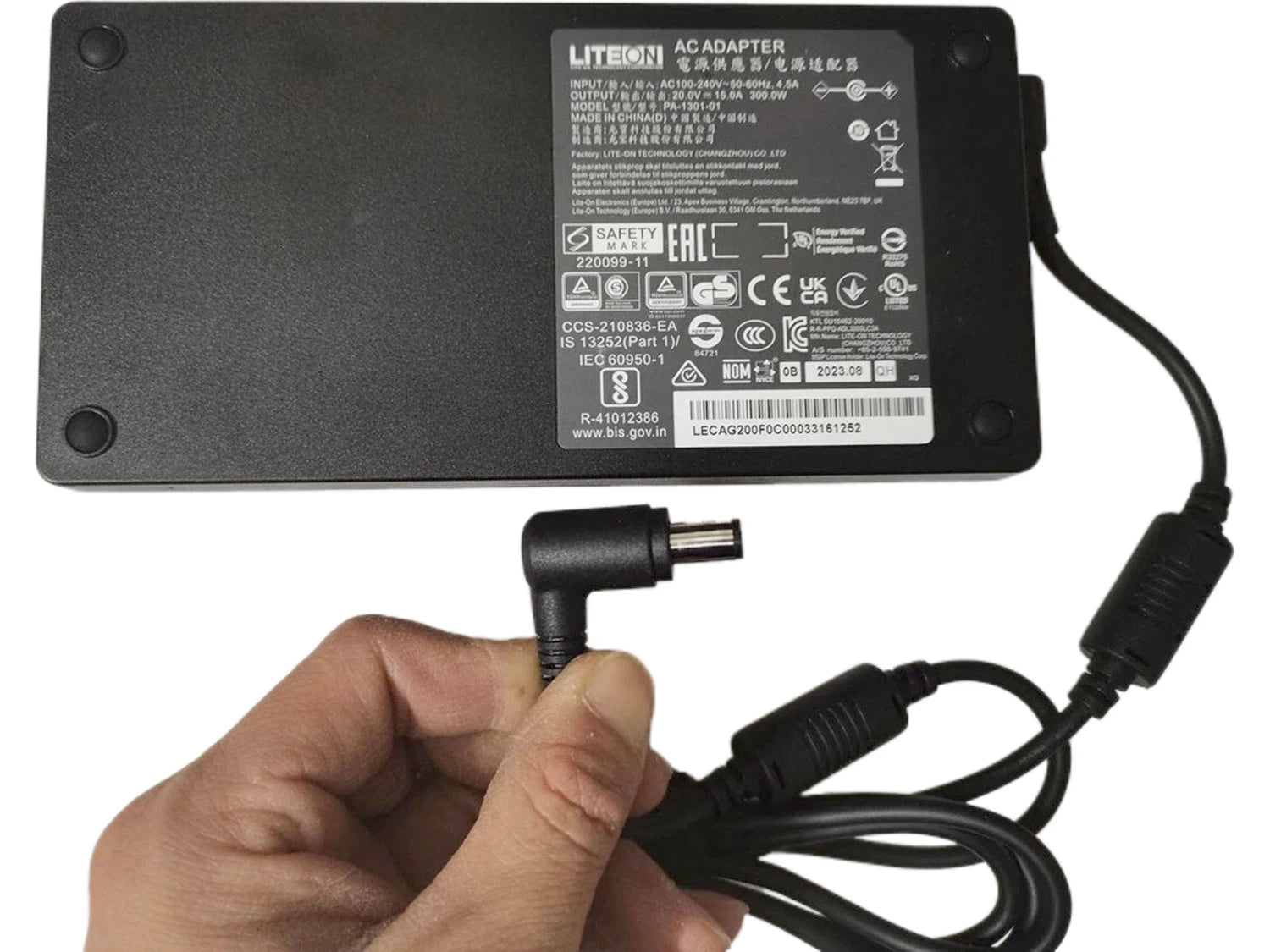 PA-1301-01 Original LITEON 20V 15A 300W 7.4×5.0mm AC Adapter Laptop Supply Charger