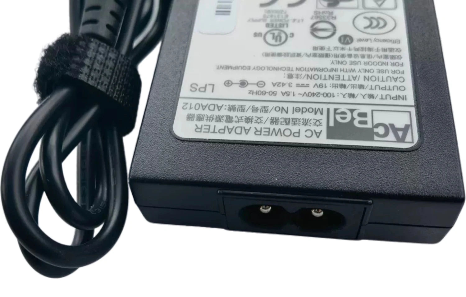 Genuine ACBEL 19V 3.42A 65W AC Adapter ADA012 Charger for CLEVO NH58RH NP6854 System76 LEMUR PRO 12 LEMP12 Power Supply 5.5*2.5
