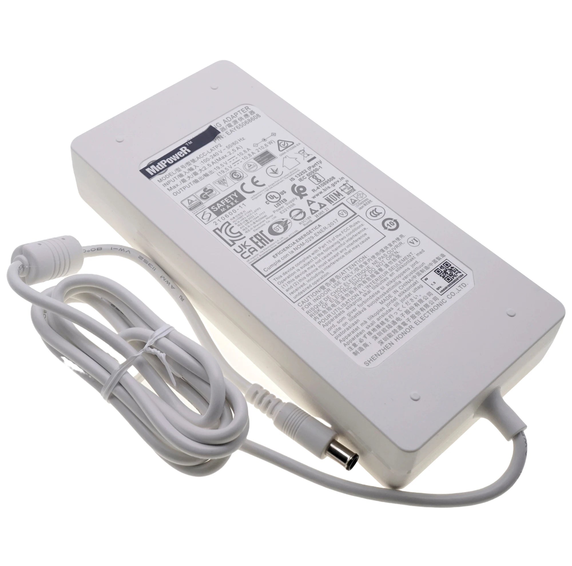 New Original ACC-LATP2 210.6W 19.5V 10.8A AC Adapter Charger for LG 38BN95C-W ACC-LATP2 LED-LCD Monitor Power Supply Genuine OEM