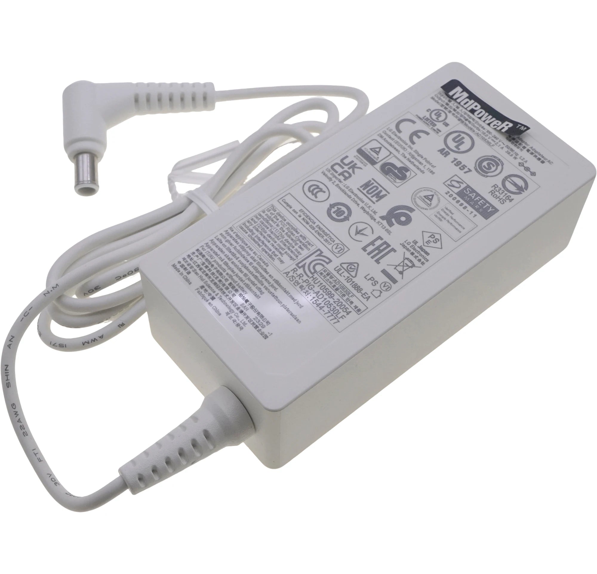 For LG Monitor LCD TV 58A34/29UM59 Switching Adapter Charger 19V 2.1A 40W ADS-45SN-19-2 ADS-45SQ-19-3 19040E EAY65890001 LCAP21C
