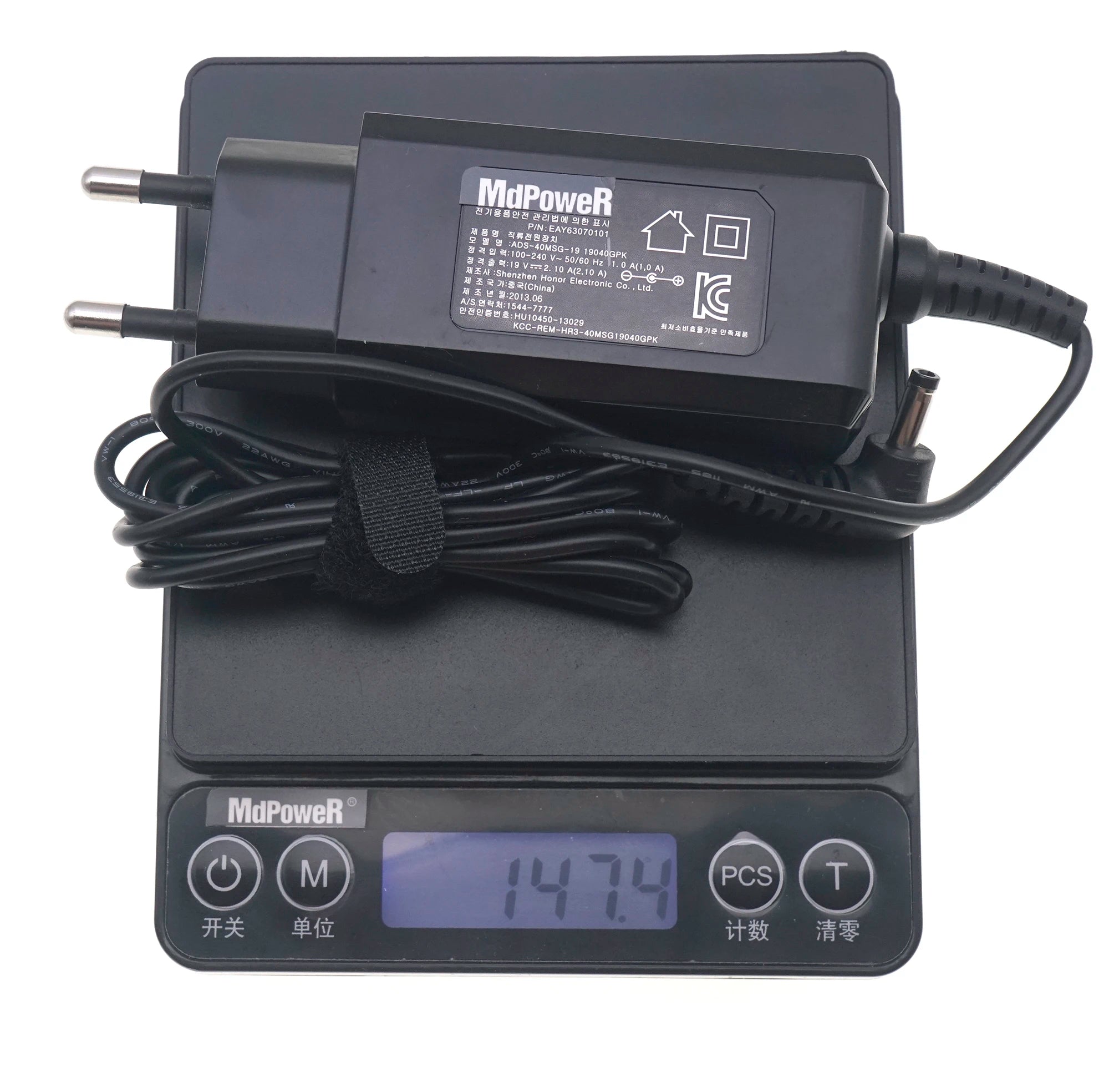 Original 19V 2.1A 40W 4.0*1.7mm Switching AC Adapter Charger For LG 4U5315U480 ADS-40MSG-19 EAY63070101 Power Supply