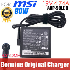 Original ADP-90LE D 90W 19V 4.74A AC Adapter Laptop Charger for MSI Modern 14 B11SB B11MO MS-14D2 MS-14D3 Notebook Power Supply