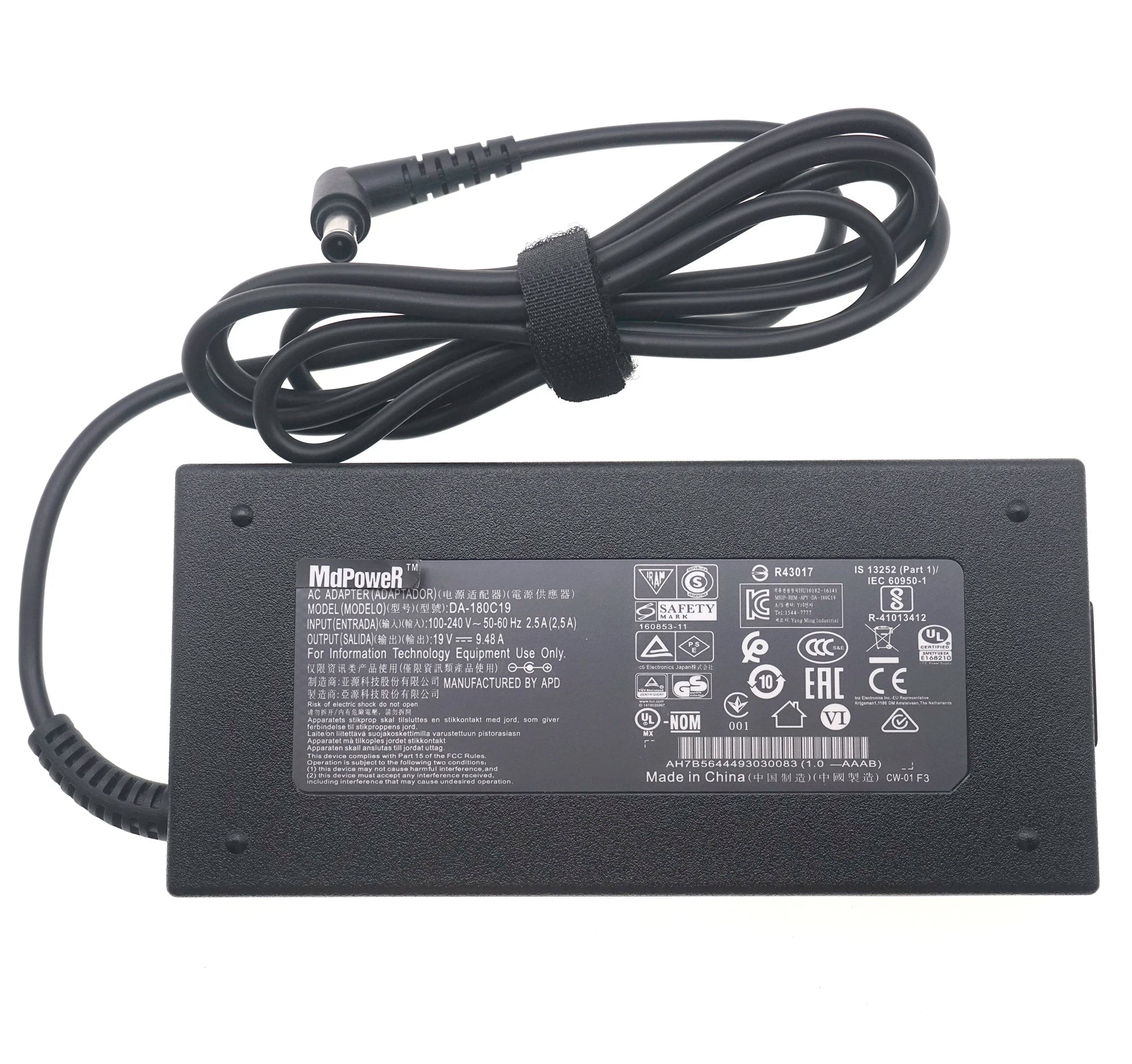 New Original For LG 38WK95C 38UC99-W 32UD99-W LCD Monitor DA-180C19 EAY64449304 EAY64449302 19V 9.48A AC DC Adapter Power Supply