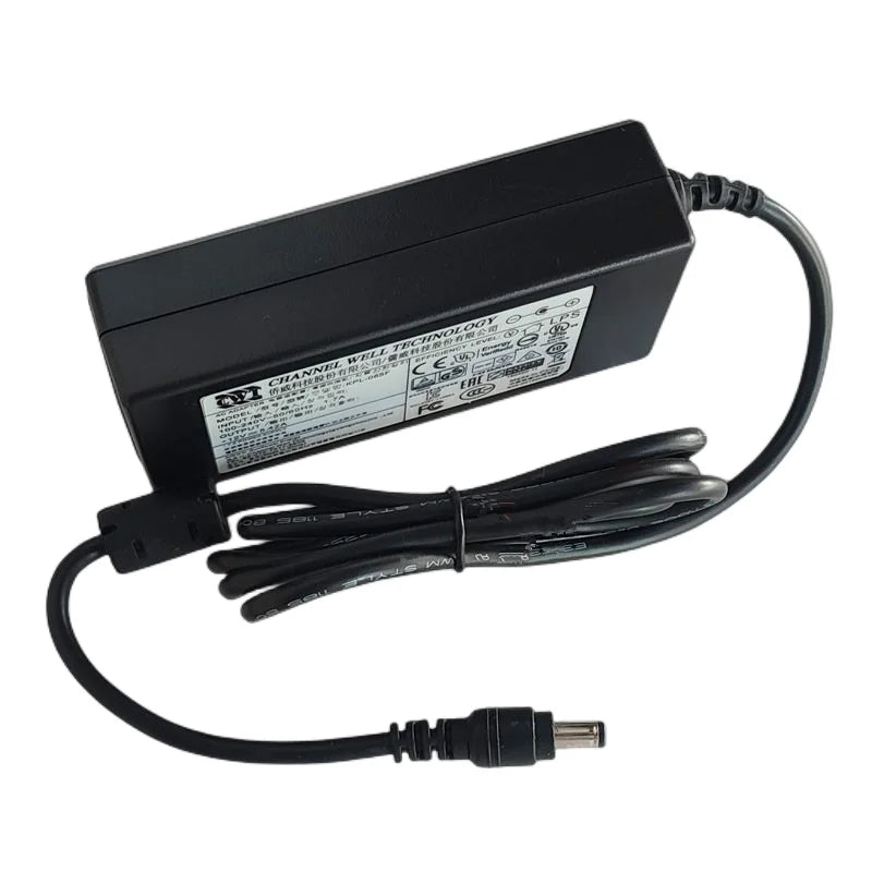 Genuine CHANNEL WELL CWT KPL-065F 12V 5.42A AC Adapter Charger 65W  LED LCD Monitor Power Supply