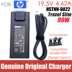 Original HSTNN-DA22 19.5V 4.62A 5V 1.5A USB 90W Slim Travel AC adapter For HP TPN-CA09 937532-850 TPC-CA57 PPP012D-L TPN-CA18