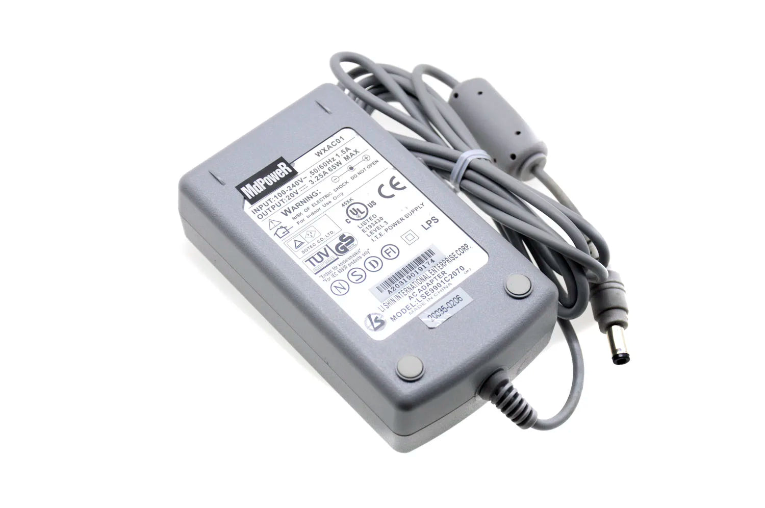Original LISHIN 20V 3.25A 65W 5.5*2.5mm AC adapter Power supply charger LSE9901C2070 0335C2065 0335A2065 ADP65-HBAB PA-1650-56LC
