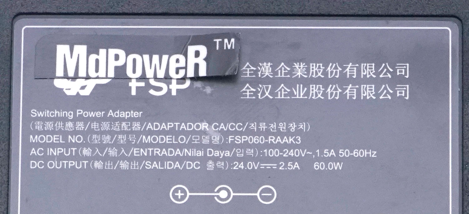 Genuine FSP FSP060-RAAK3 24V 2.5A 60W 5.5x2.5mm Switching AC Adapter For KODAK i2900 i3200 i3400 Scanner Power Supply Charger
