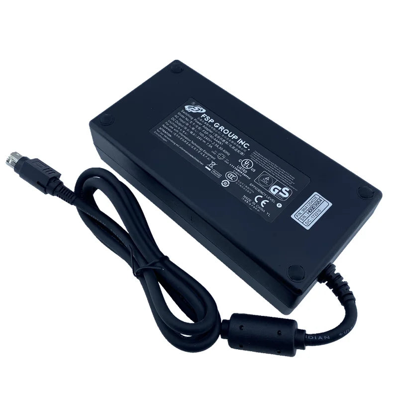 Genuine FSP Switching Power Adapter FSP180-AAANI 24V 7.5A 4 Pin Plug 180W Charger EA11603 FSP180-AAA FSP180-AXAN1 Power Supply