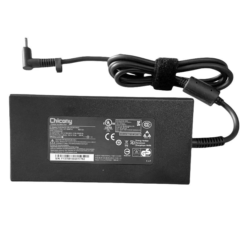 Chicony A17-230P1B 230W 20V 11.5A AC Power Adapter Charger For Schenker XMG NEO 15-E21 Gaming Laptop XOTIC G70PNP Clevo PD70PNP