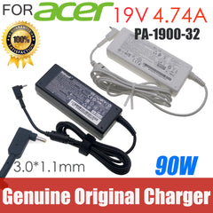 Genuine Liteon PA-1900-32 90W 19V 4.74A 3.0*1.1mm Laptop AC Adapter Charger For Acer Power Supply Adaptor