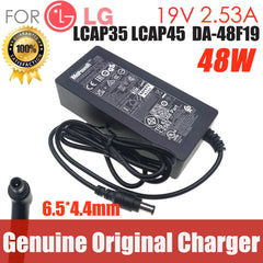 Genuine 19V 2.53A 48W AC Adapter A4819-FDY DA-48F19 LCAP35 LCAP45 For LG 32 inch TV 32MB25VQ 32MB27VQ LCD Monitor Power Supply