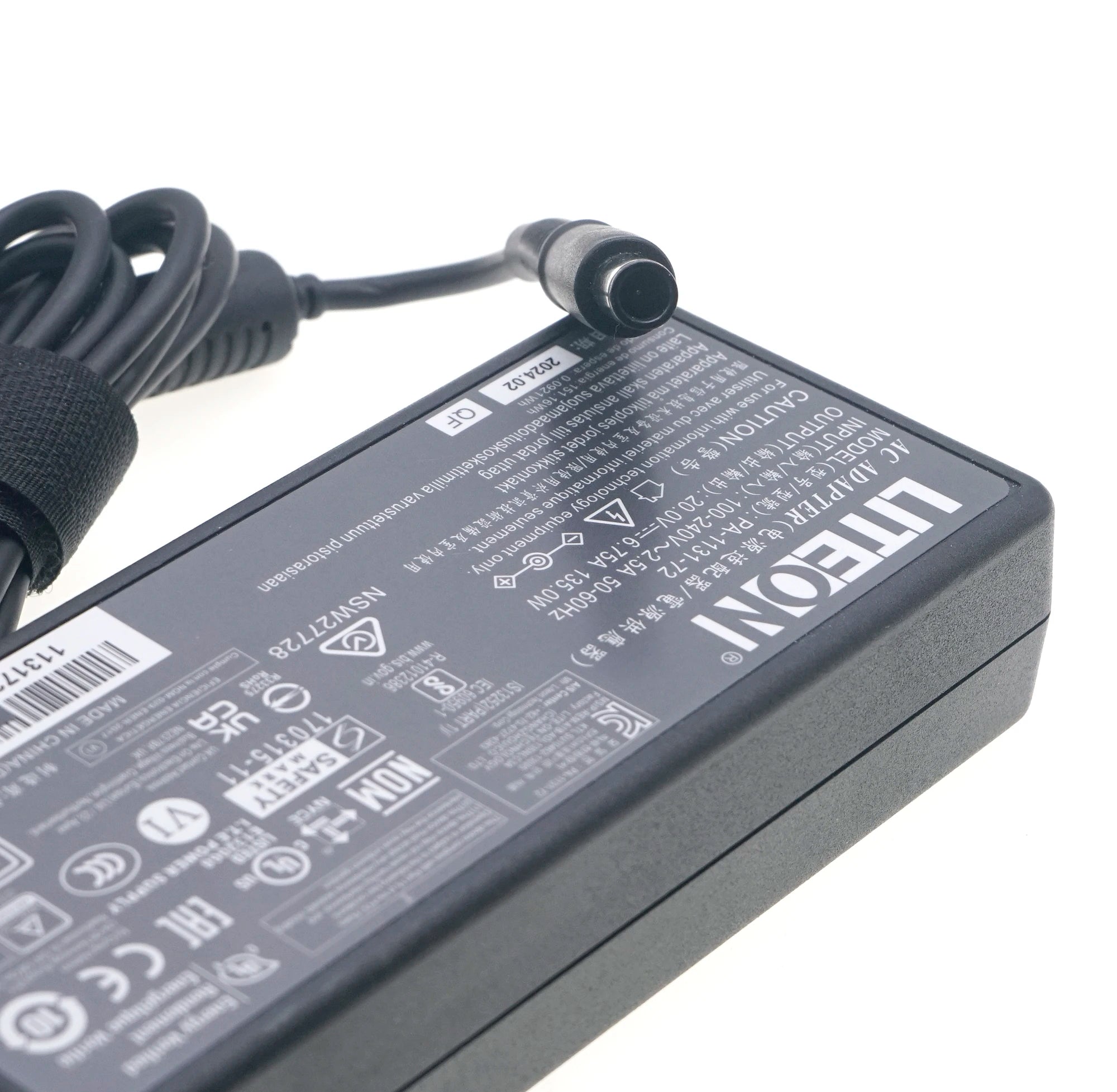Original AC Adapter LITEON 20V 6.75A 135W PA-1131-72 Charger 7.4x5.0mm PA-1131-76 Laptop Power Supply Genuine