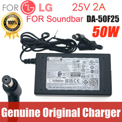 Original DA-50F25 25V 2A 50W AC Adapter Charger For LG LAS750M LAS855M NB4530A NB5530 NB5540 NB3730A SJ8 SOUND BAR Power Supply