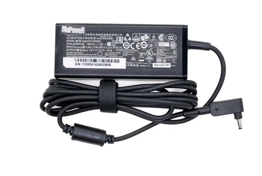 Original 45W Delta AC Adapter Charger For ACER 19V 2.37A 45W 3.0x1.0mm  ADP-45FE F Laptop Power Supply PA-1450-26 A13-045N2A