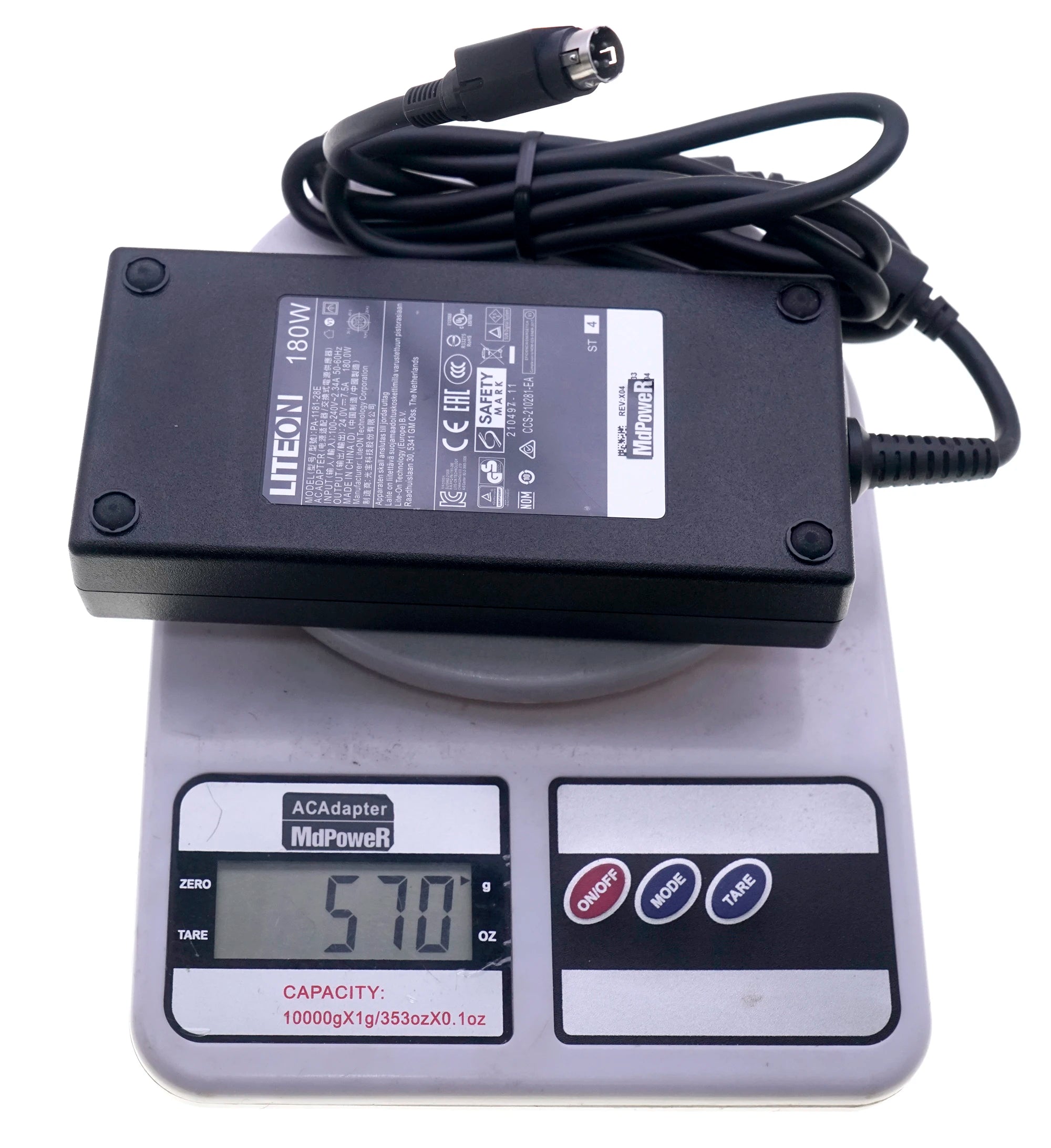 Genuine PA-1181-28E FOR LITEON AC Adapter 24V 7.5A 180W Power Supply charger 4PIN connector