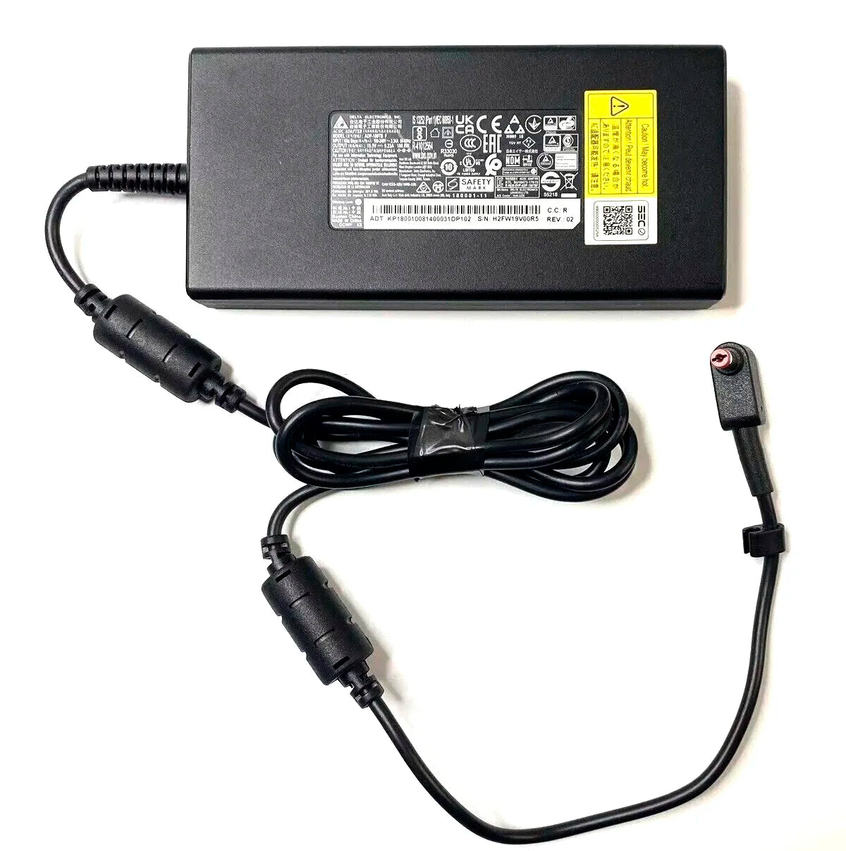 Original DELTA ADP-180TB F 19.5V 9.23A 180W 5.5x1.7mm Power Supply AC Adapter For ACER NITRO 5 AN517 H2FW071043K Laptop Charger