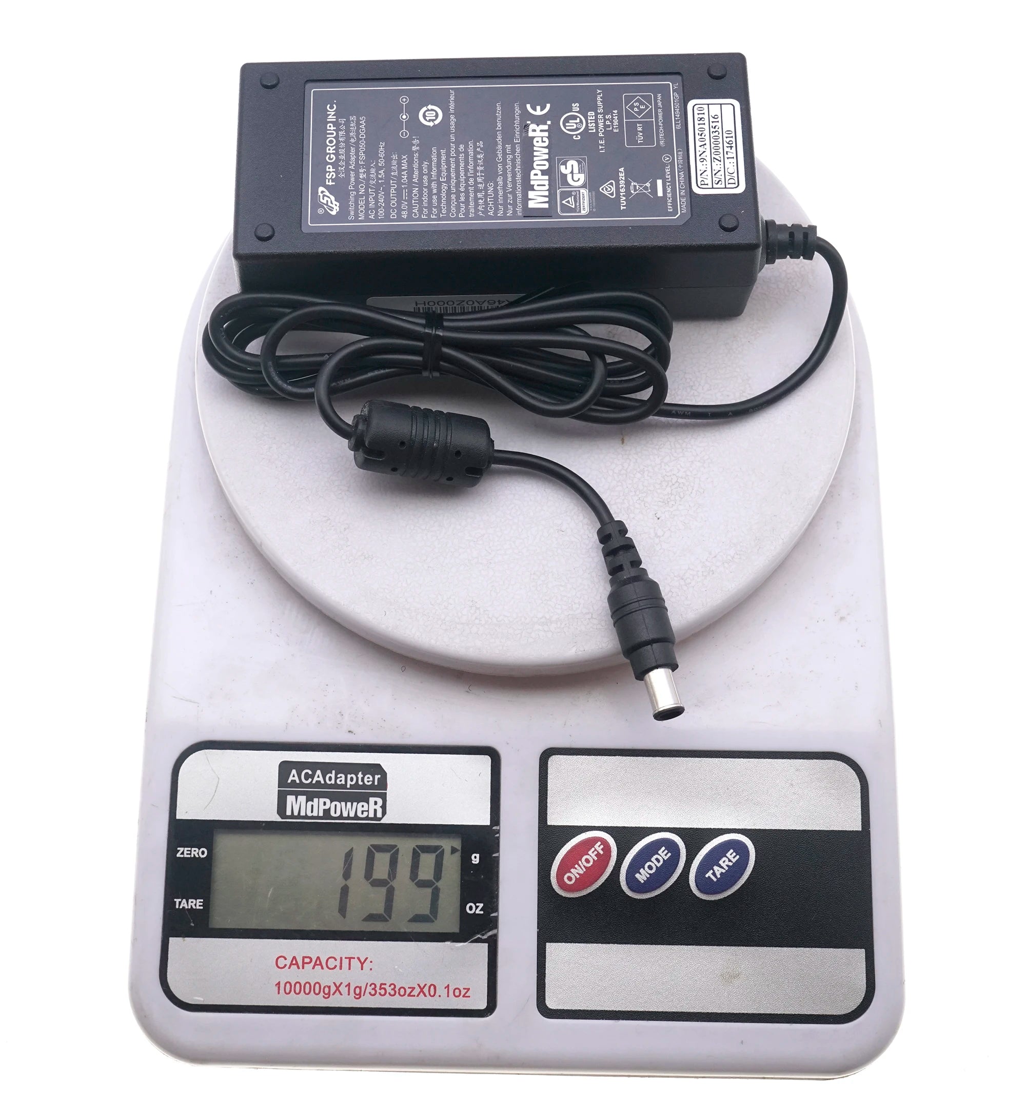 Original FSP FSP050-DGAA5 50W 48V 1.04A Switching Power Adapter For DAHUA Video Recorder NVR Monitoring POE Charger
