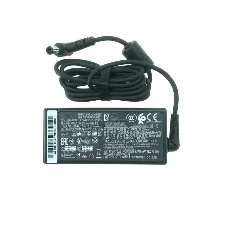 19V 1.3A ADS-40SG-19-3 19025G LCAP21 Original AC Adapter Charger For LG LCD LED Monitor E1948S E2242CA E2249 PA-1021-33 DA-24B19