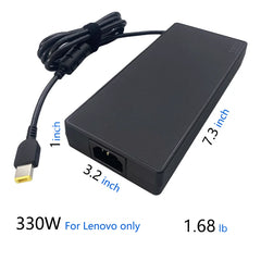 20V 16.5A 330W Replacement Power Supply ADL330SDC3A ADL330SCC3A ADL330SLC3A AC Adapter For Lenovo LEGION 330W Laptop Charger