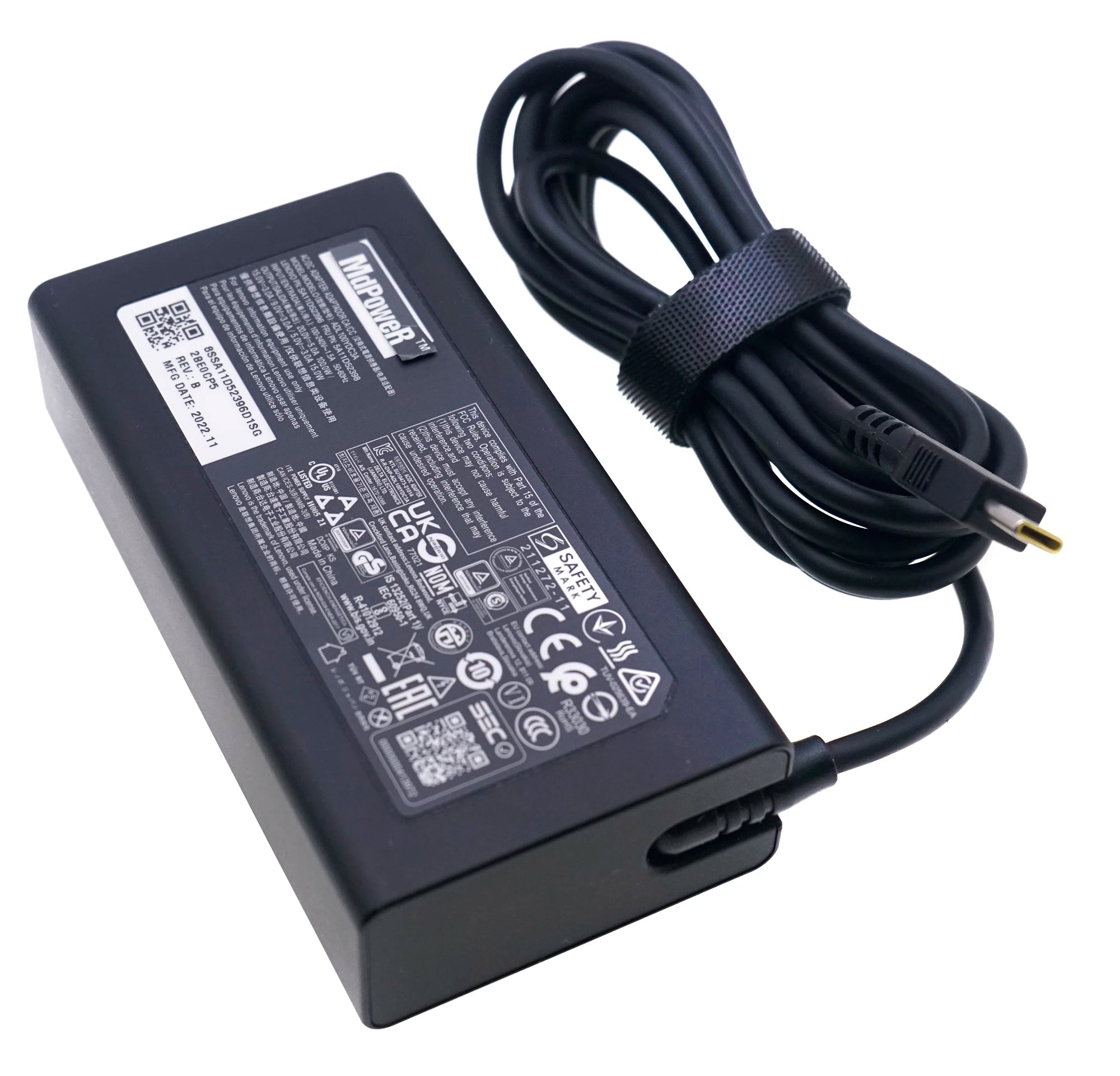 Original 20V 5A 100W ADL100YDC3A For Lenovo Idea Pro16 Charger Type-C AC Adapter ADL100YLC3A SA11D52396 ADL100YCC3A ADL100YAC3A