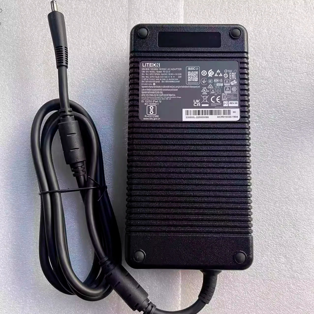 Genuine Liteon PA-1331-91 AC Adapter 19.5V 16.9A 330W 5.5mm*1.7mm Charger for Acer Predator HELIOS 300 500 N22C4 N20C11 Laptop