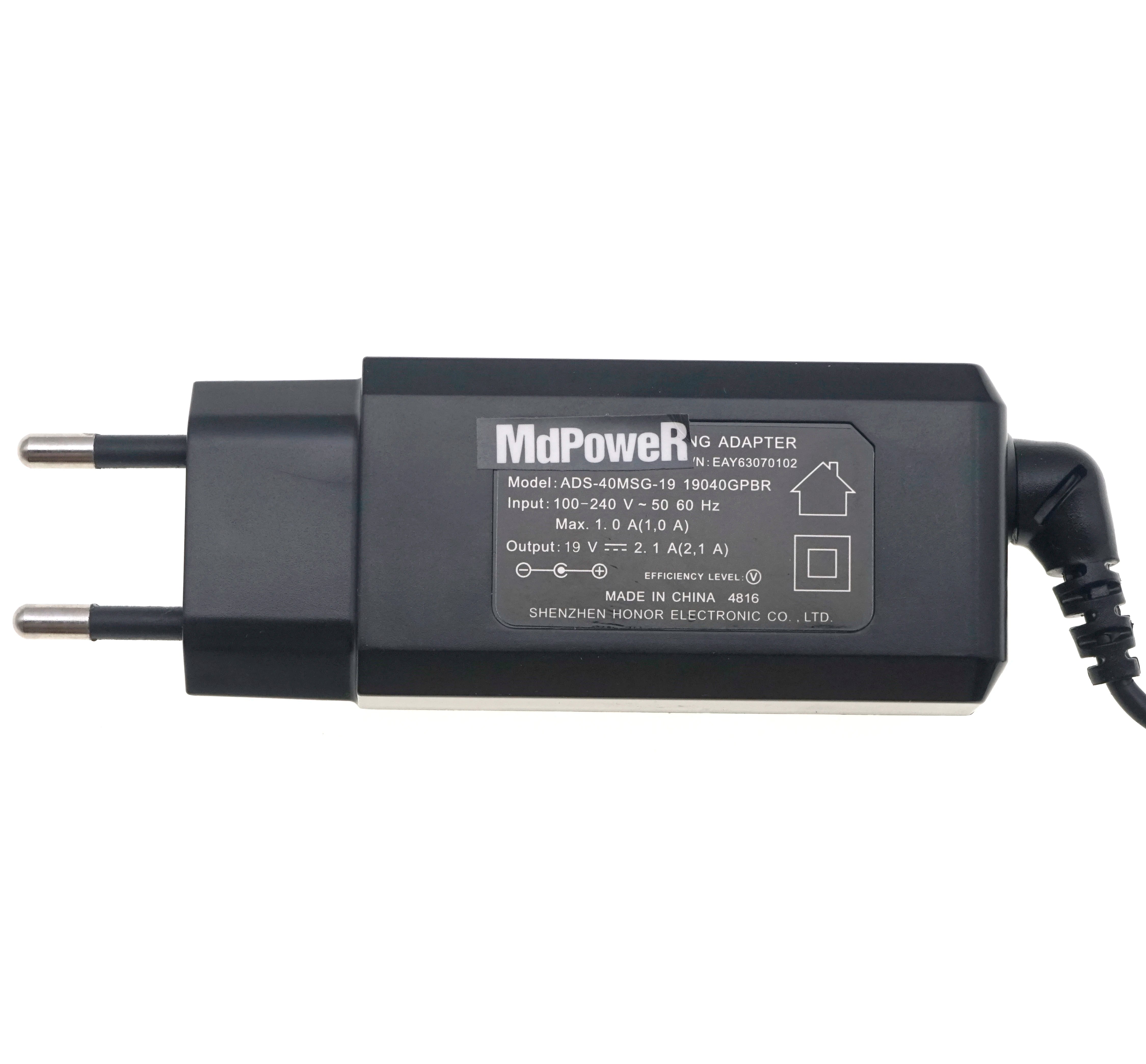 19V 2.1A 40W EAY63128601 For LG AC Power Adapter Charger ADS-40MSG-19 LCAP48-BK 19040GPKLG 11T540 11T740 13Z940 13ZD940 3.0*1.1m