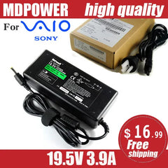 MDPOWER For SONY Laptop Power AC Adapter Charger 19.5V 3.9A VGP-AC19V37