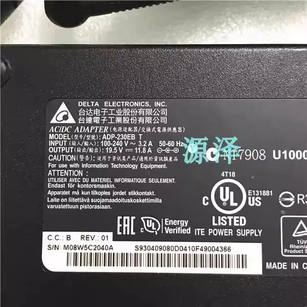 Genuine DELTA ADP-230EB T 19.5V 11.8A 230W AC Adapter Charger For ASUS ROG G750JH G750JZ G751J G752VS G752VY Laptop Power Supply