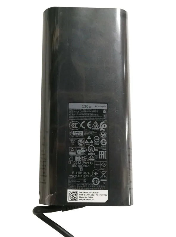 For Dell Latitude Alienware Precision XPS 15 9575 9550 17 9700 DA130PM170 HA130PM170 USB Type-C 130W 20V 6.5A AC Adapter Charger