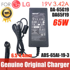Original AC Switching Adapter ADS-65AI-19-3 65W Charger for LG LED TV Monitor Power Supply LCAP40 DA-65G19 PA-1650-68