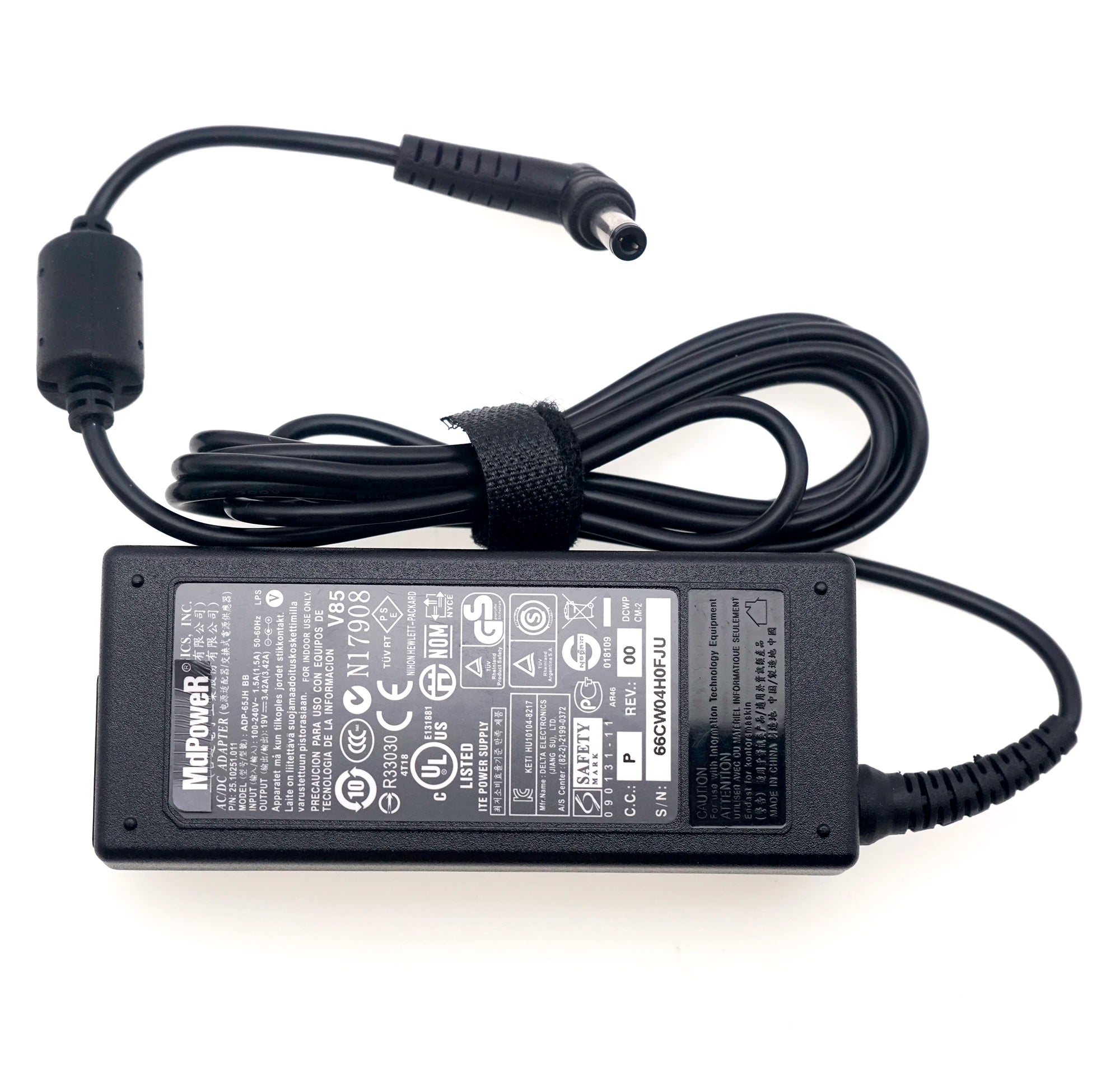 Delta 19V 3.42A 65W Replacement AC Adapter Charger for Fujikura FSM-27S/28S/37S/38s/41S Fusion Splicer Power Supply ADC-19A