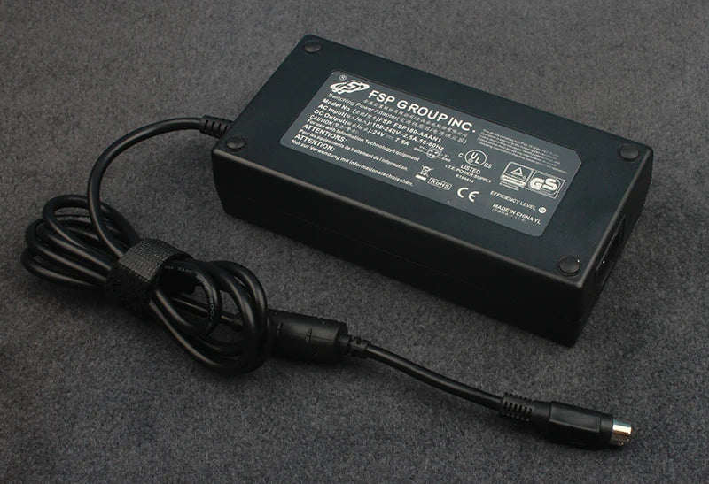 Original FSP FSP180-AAAN1 AC Adapter 24V 7.5A Fits Delta DPS-180AB-21 DPS-180AB-5A for SOLIDOODLE 3D Printer Power Supply