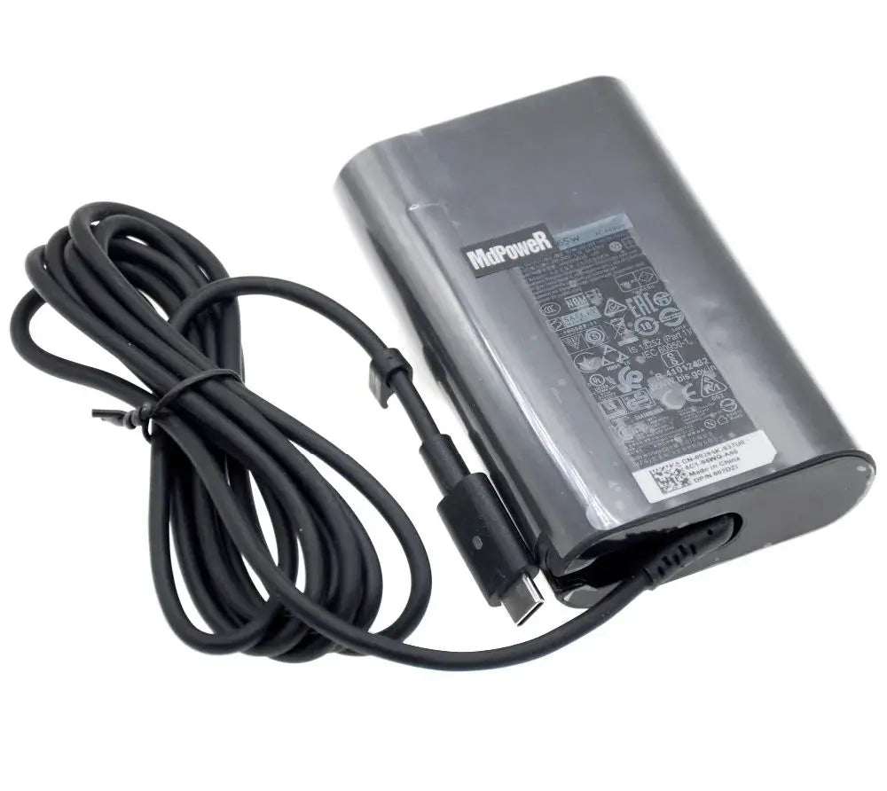 Original DA65NM190 20V 3.25A 65W USB-C  Type C AC Adapter Charger for Dell Chromebook 3100 3300 3500 5190 Power Supply LA65NM170