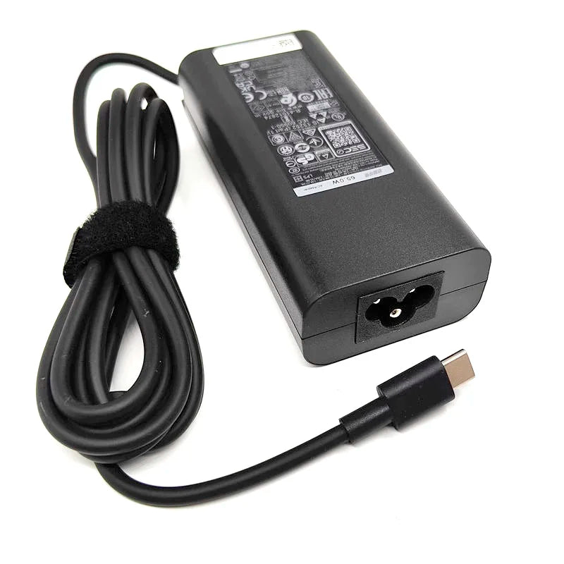 65W 20V 3.25A USB-C Original AC Adapter Power Charger For Dell Chromebook 11 9FNYW 9MT5R 492-BCB LA65NM170 HA65NM170 MVPDV GJJYR