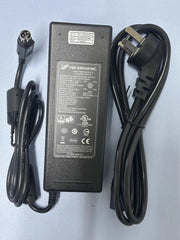 Original FSP FSP084-DMBA1 AC DC Adapter 12V 7A 4-PIN Din Charger 84W Power Supply