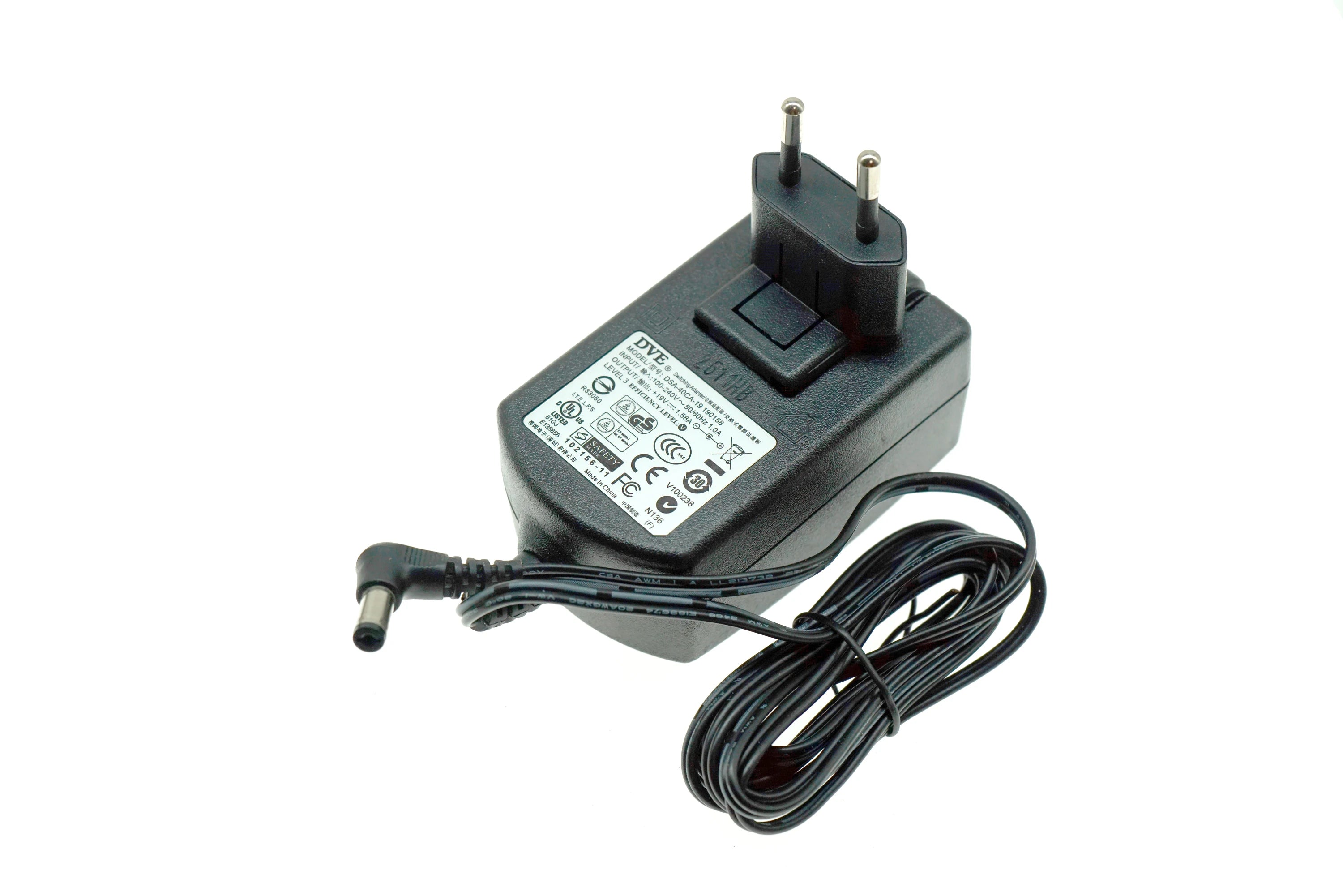 Original DVE 19V 1.58A FOR viewsonic LCD monitor AC adapter Power supply 19030E VS14886 VX2770S VX2253MH VS14880  ADS-40SG-19-3