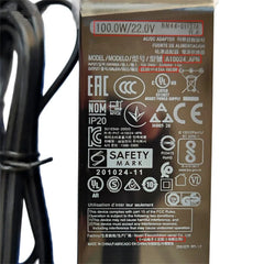 Original A10024_EPN 22V 4.54A 100W AC Adapter Charger For SAMSUNG LS34E790 S34E790C C27G75TQSC Monitor Power Supply A10024S_EPN