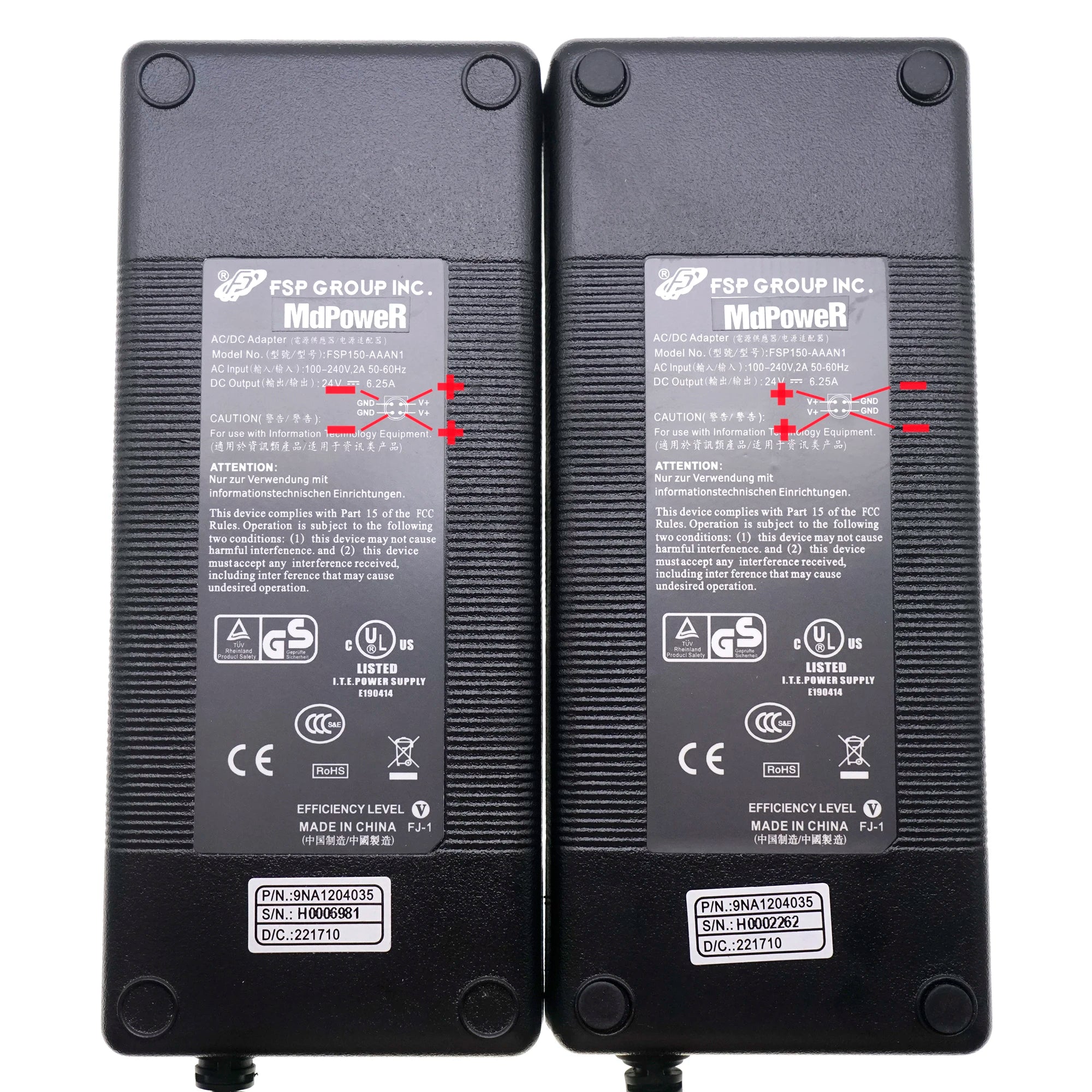 original FSP150-AAAN1 24v 6.25a 150w ac adapter for Fsp laptop adapter charger 4 pin