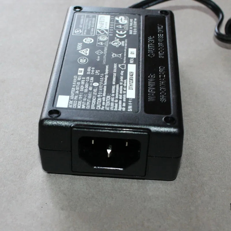 Genuine For CISCO IP Phone Power Supply 48V 0.38A EADP-18FB B ADP-18PB EADP-18MB B PSA18U-480C 341-0306-01 AC/DC Adapter