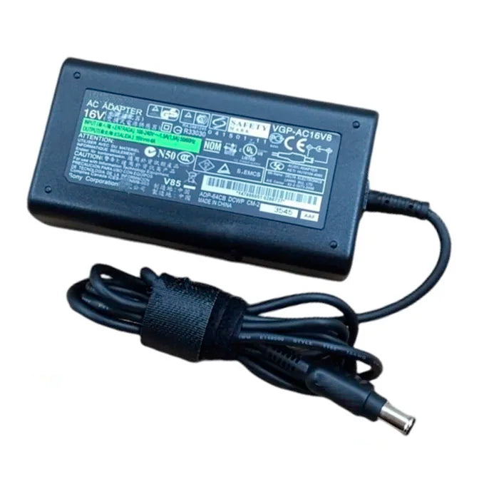 16V 4A Genuine AC Adapter Charger for Sony VGP-AC16V8 ADP-64CB PCGA-AC16V6 VGP-AC16V14 PCGA-AC16V VGP-AC9V3