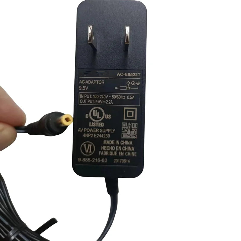 Original AC Adapter Charger for Sony SRS XB40 SRS-XB40 AC-E9522 AC-E9522T Bluetooth Wireless Speaker CMT-V10iPN Power Suppy 9V