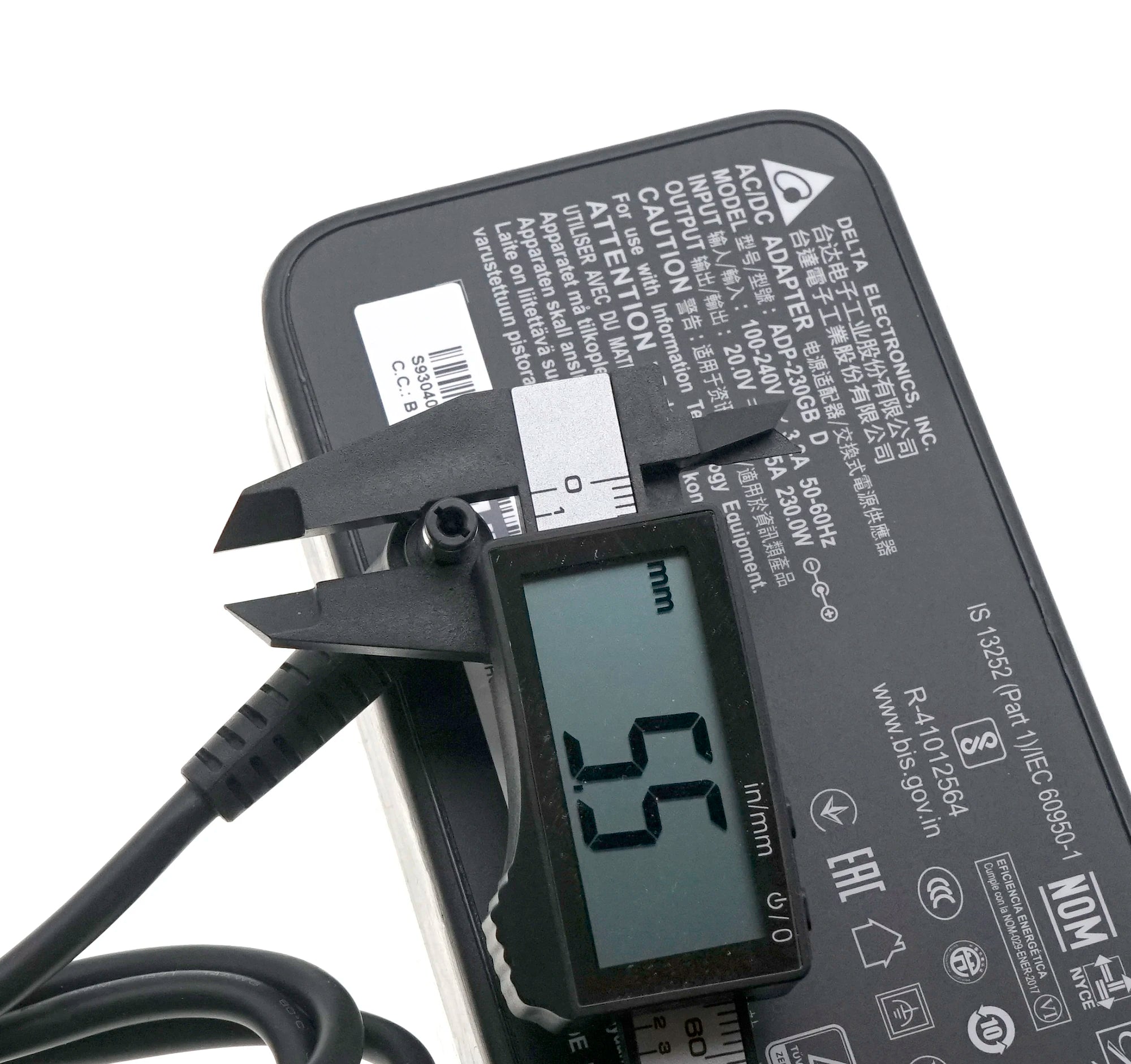 Original Delta ADP-230GB D 230W 20V 11.5A AC Adapter Charger for MSI WS66 11UMT-220GS66 GS75 GS66 10UE-280CA STEALTH Laptop