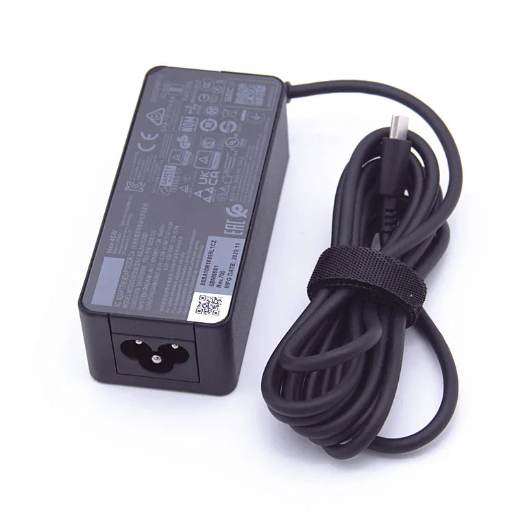 Genuine ADLX65YLC3A 20V 2.25A 45W Type C USB AC Adapter For Lenovo Chromebook ThinkPad YOGA Series Power Supply 00HM637 01FR024