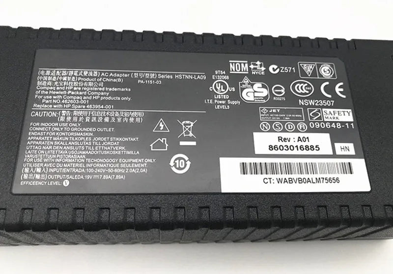 For HP 600081-001 All-in-one 200-5000 Series Laptop Charger AC Adapter 519333-001 463954-001 19V 7.89A 150W (7.4 x 5.0mm)