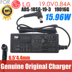 Original AC DC Switching Adapter 19V 0.84A For LG 20M35ASA 20M38H 22M38D LED LCD TV Monitor Power Supply ADS-18FSG-19 19016GPB