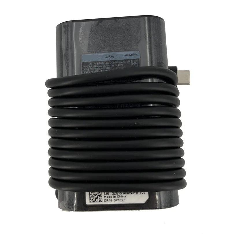 20V 2.25A 45W USB Type C Original Laptop AC Adapter Charger For Dell XPS 12 9250 XPS 13 9365 9370 9380 9310 LA45NM171 LA45NM150