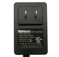 Genuine AC Adapter Charger For Tineco Vauccm Power Supply 26V 600mA 800mA 0.6A 0.8A YLS0241A-T260080 YLS0241A-T260060 US plug