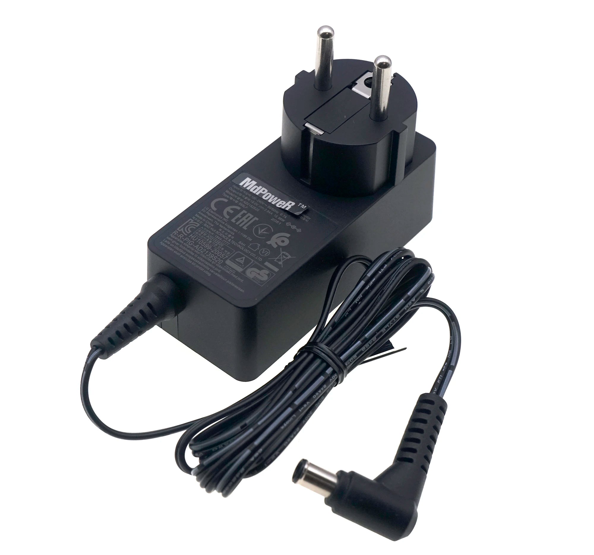 19V 0.84A Original AC Adapter Charger For LG 19M37A 20MP37A 20M38A LCD Monitor Power Supply ADS-25FSF-19 19016EPCN EAY63032021